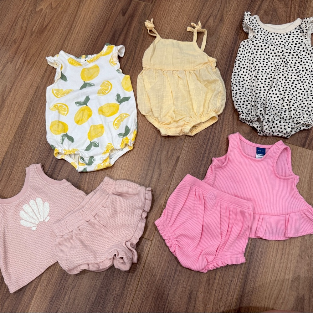 Adorable Baby Romper and Outfit Set